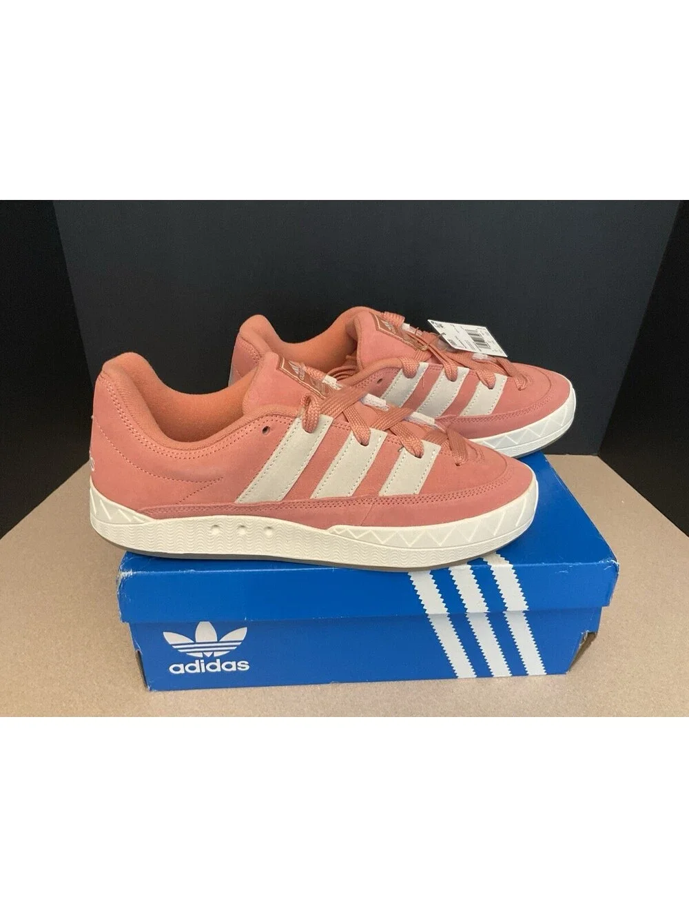 New! Mens Adidas Adimatic Low Wonder Clay Skateboarding Shoes IE9862. Size 10.5,